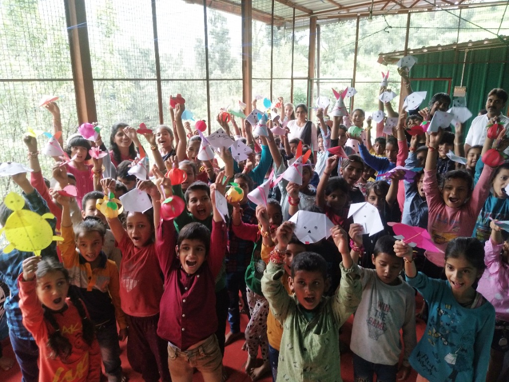 Children at Srijan Niketan